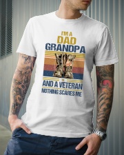 I'm A Dad Grandpa And A Veteran Classic T-Shirt lifestyle-mens-crewneck-front-6
