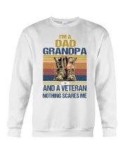 I'm A Dad Grandpa And A Veteran Crewneck Sweatshirt tile
