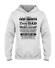 I'm Lucky Daughter - Dad To Daughter October Hooded Sweatshirt tile