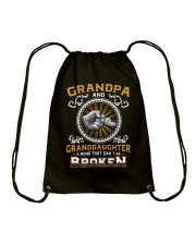 Grandpa And Granddaughter Drawstring Bag thumbnail