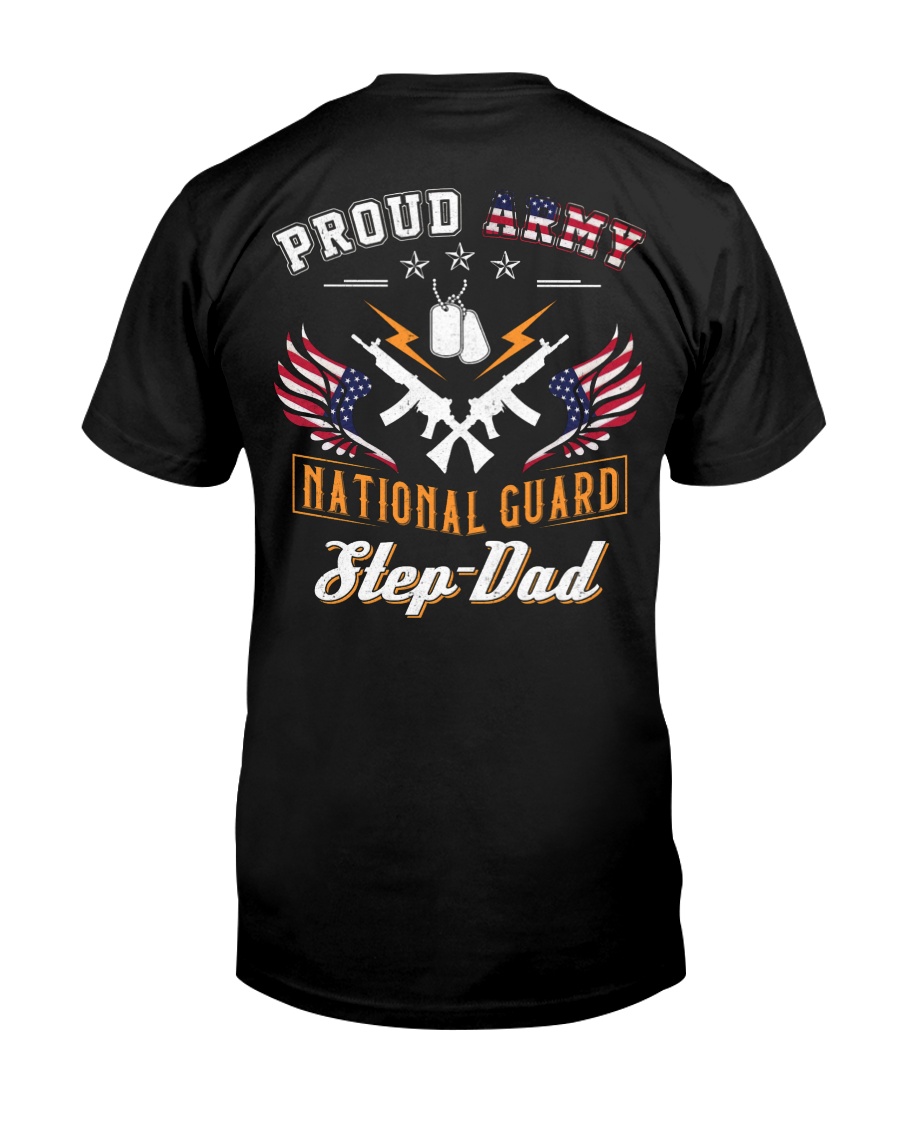 Proud Army National Guard Step-Dad Classic T-Shirt