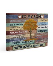 Son Be Brave Be Bold And Just Do Your Best 14x11 Gallery Wrapped Canvas Prints front
