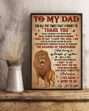 Dad Lion Tks4 All The Special Little Things You Do 11x17 Poster lifestyle-poster-3