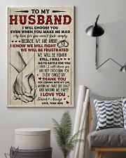 To my husband I Love you forever and always 11x17 Poster lifestyle-poster-1