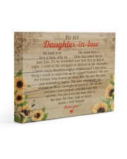 Daughter-In-Law So Much More I'll Forever Love You 14x11 Gallery Wrapped Canvas Prints front