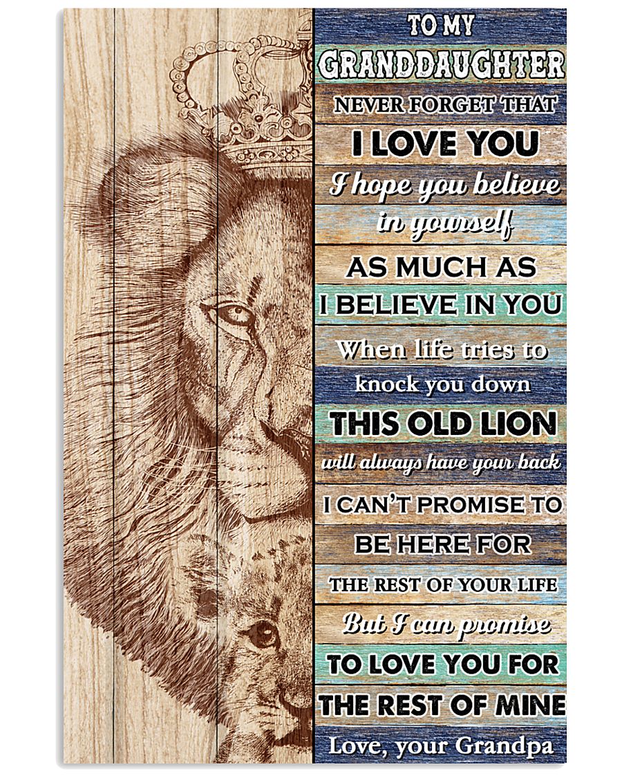 GD This Old Lion Will Always Have Your Back 11x17 Poster