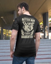 Asked God Make Me Better Man He Sent My Wife Classic T-Shirt apparel-classic-tshirt-lifestyle-back-48
