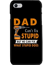 Dad Can Fix What Stupid Does Phone Case thumbnail