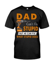 Dad Can Fix What Stupid Does Premium Fit Mens Tee thumbnail