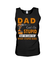 Dad Can Fix What Stupid Does Unisex Tank thumbnail