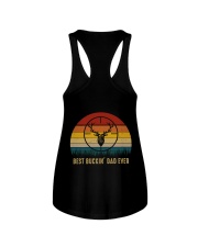 Best Buckin' Dad Ever Ladies Flowy Tank thumbnail
