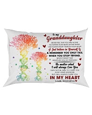 To My Granddaughter Rectangular Pillowcase front