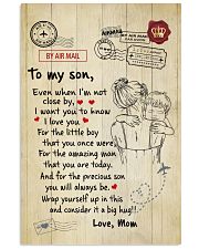 Even When I'm Not Close By Mom To Son Vertical Poster tile