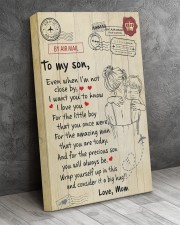 Even When I'm Not Close By Mom To Son 16x24 Gallery Wrapped Canvas Prints aos-canvas-pgw-16x24-lifestyle-front-02