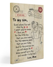 Even When I'm Not Close By Mom To Son Gallery Wrapped Canvas Prints tile