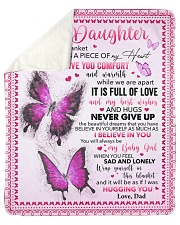 Inside This Blanket Butterfly Dad To Daughter Sherpa Fleece Blanket tile