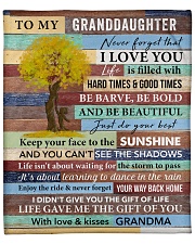 Never Forget That I Love U GM To GD Fleece Blanket - 50" x 60" front