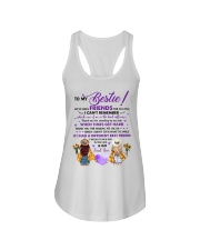 Bestie Thanks For Standing By My Side Ladies Flowy Tank tile