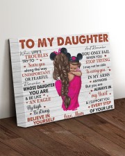 When Life's Troubles Try To ScareU Mom To Daughter 14x11 Gallery Wrapped Canvas Prints aos-canvas-pgw-14x11-lifestyle-front-17
