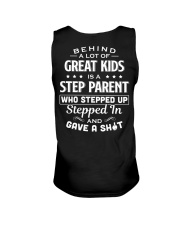 Behind A Lot Of Great Kids Is A Step Parent Unisex Tank thumbnail