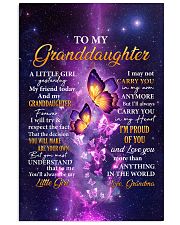 Butterfly-Im Proud Of You Grandma-To-Granddaughter 11x17 Poster thumbnail