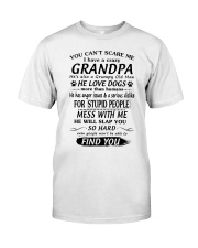 He Love Dog More Than Humans Classic T-Shirt front
