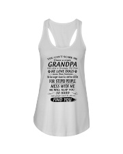 He Love Dog More Than Humans Ladies Flowy Tank thumbnail