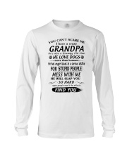 He Love Dog More Than Humans Long Sleeve Tee thumbnail