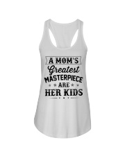A Mom's Greatest Masterpiece Are Her Kids Ladies Flowy Tank tile