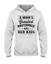 A Mom's Greatest Masterpiece Are Her Kids Hooded Sweatshirt tile