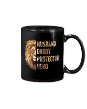Husband Lion Daddy Protector Hero Mug thumbnail