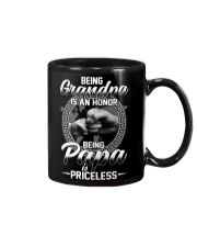 Being Grandpa Is An Honor Being Papa Is Priceless Mug thumbnail
