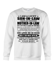 I Am A Lucky Son-In-Law Have Awesome Mother-In-Law Crewneck Sweatshirt thumbnail