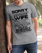 My Heart Only Beats For Wife Was Born In January Classic T-Shirt apparel-classic-tshirt-lifestyle-front-51