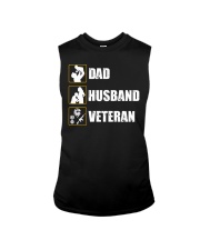 Dad Husband Veteran Sleeveless Tee tile