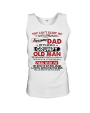 U Can't Scare Me I Have A Awesome Dad To Son Unisex Tank tile