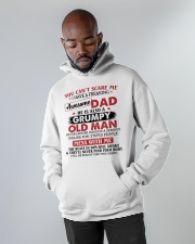 U Can't Scare Me I Have A Awesome Dad To Son Hooded Sweatshirt apparel-hooded-sweatshirt-lifestyle-front-09