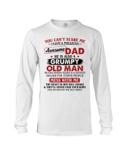 U Can't Scare Me I Have A Awesome Dad To Son Long Sleeve Tee tile