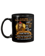 To My Dear Daughter-In-Law From Mother-in-law Mug back