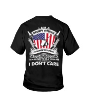 I am a grumpy veteran Youth T-Shirt tile