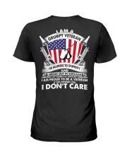 I am a grumpy veteran Ladies T-Shirt tile