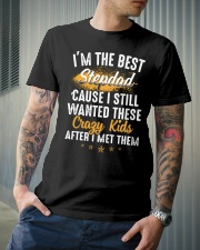 I'm the best StepDad Classic T-Shirt lifestyle-mens-crewneck-front-6
