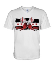 CM Punk Aew T Shirt V-Neck T-Shirt tile