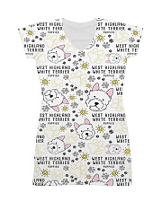 West Highland White Terrier All-over Dress front