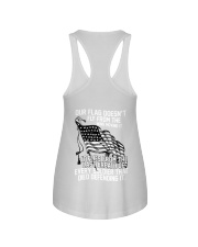 Our flag doesnt Ladies Flowy Tank tile