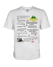 Golden Girls Quotes V-Neck T-Shirt tile
