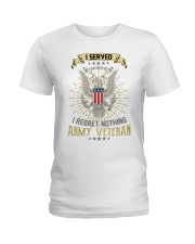 I served i sacrificed Ladies T-Shirt tile