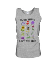 PLANT THESE SAVE THE BEES Unisex Tank tile