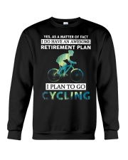 I PLAN TO GO CYCLING Crewneck Sweatshirt tile