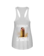 My 45 acp travels Ladies Flowy Tank tile